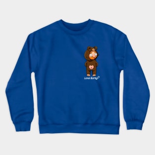 Bear Bum Onesie Crewneck Sweatshirt